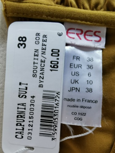 Eres - High Swimsuit "Calpurnia Sult" - Size 38FR or 36FR - New - Picture 4 of 4