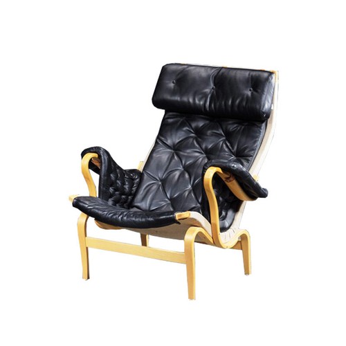 Leather Cushion Set for Bruno Mathsson Pernilla Lounge Chair Cushion for Home - Picture 8 of 14