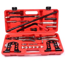 Valve Spring Compressor Stem Seal Installer Remover Tool 23pcs Ohv Ohc Overhead