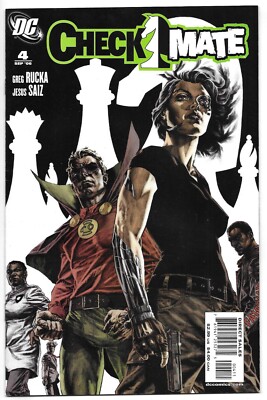 CHECKMATE #3 4 5 MODERN AGE DC COMIC BOOK LOT Mr. Terrific Green Lantern 2006