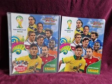 Fifa Wold Cup Brasil 2014 Two Panini Official Collector's Binders & 106 Cards