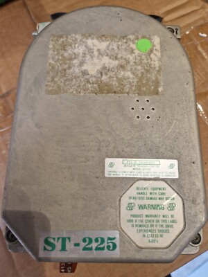VINTAGE SEAGATE ST-225 HDD 5.25