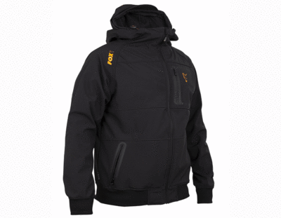 Fox hoodie black orange sales