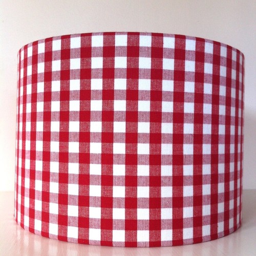 Lampshade Laura Ashley Pink Gingham Light shade Table Floor Ceiling HANDMADE - 第 18/81 張圖片