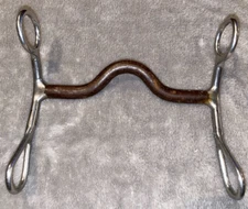 6'' REINSMAN SWEET IRON MEDIUM PORT WESTERN BIT # 651-600