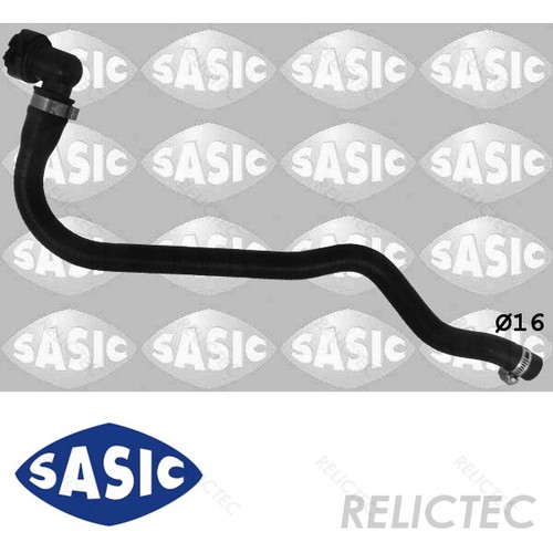 Radiator Coolant Hose for Citroen Peugeot:C3 I 1,207,C3 II 2,C2,1007 6466V5 - 第 1/2 張圖片