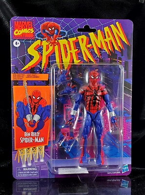 Marvel Legends Retro Spider-Man Ben Reilly Spider-Man Scarlet Spider Last One