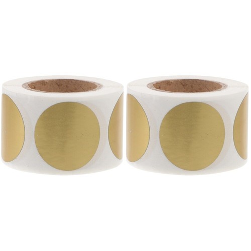 2 Rolls Rundes Selbstklebendes Etikett Kleine Punktaufkleber Abnehmbare
