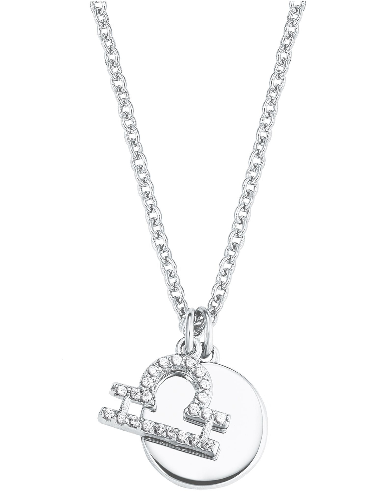 sOliver 2034213 Колье Damen Waage Silber Wei 45 см 12190₽