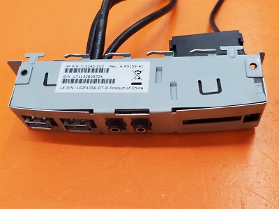       Desktop Front USB Audio Panel 713240-003 HP Pavilion 500-123W