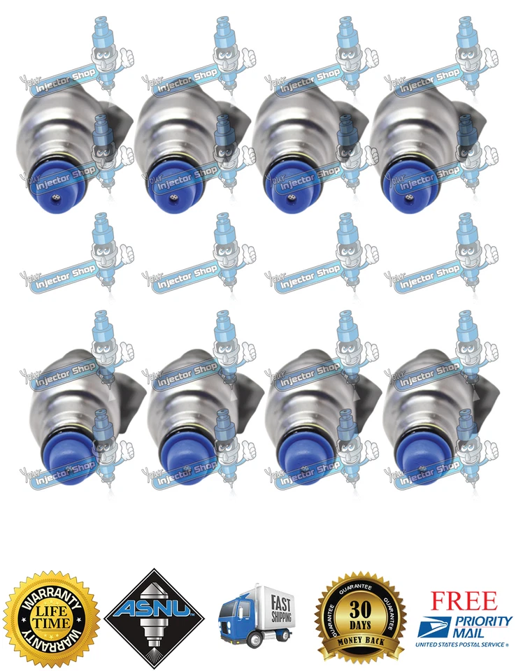 Inyectores de combustible Reman genuinos Bosch 4 orificios actualización Cadillac Eldorado Fleetwood 8x Foto 3 de 4