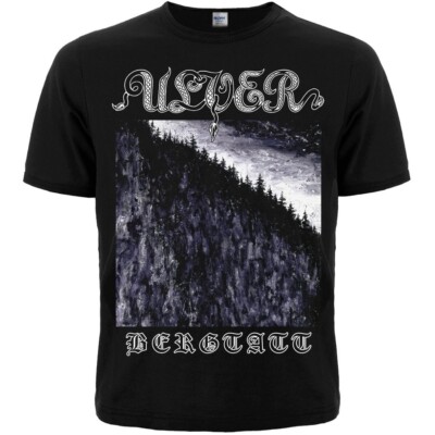 Ulver ''Bergtatt'' Black T-Shirt dark throne mayhem taake