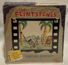 Vintage The Flintstones " Something Borrowed" 8 mm Screen Gems Home Movie