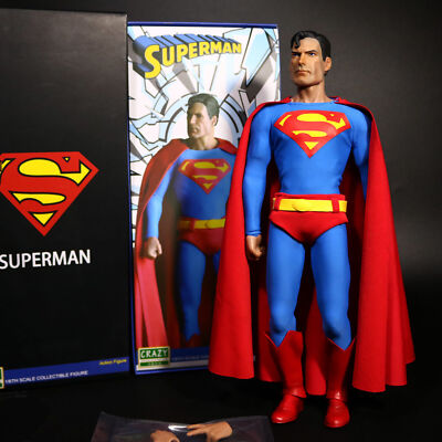 Crazy Toys DC Universe Superman Movie 12''PVC Action Figure 1:6 Scale Collection