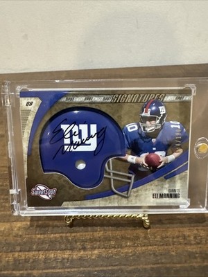 2006 SWEET SPOT SIGNATURES GOLD AUTO ELI MANNING #D /100 NEW YORK GIANTS