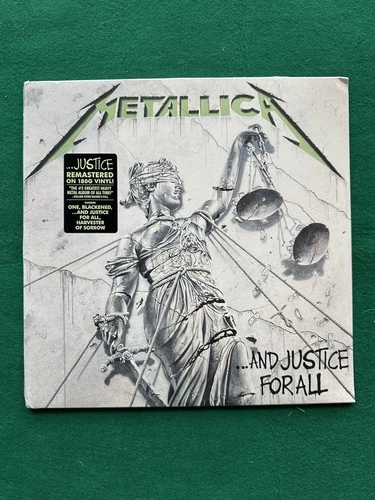 Metallica - And Justice For All - 180 Gram Vinyl LP Record Remastered New Sealed