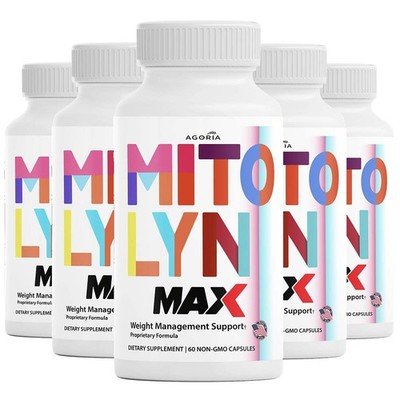 (5 Pack) Mitolyn Advanced Weight Loss Support Mito Lyn Maximum Strength