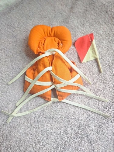 G.I. Joe 12" Action Figure Navy Orange Padded Life Jacket  with a semaphore flag