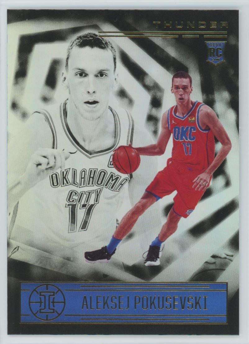 2020-21 Panini Illusions Aleksej Pokusevski RC Oklahoma City Thunder #188