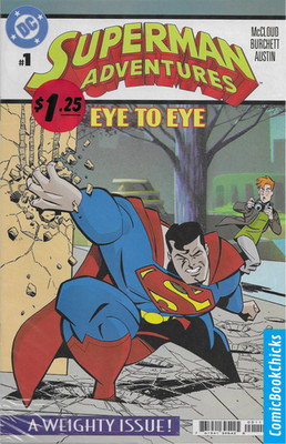 Superman Adventures #4 (1996) - Dollar Tree #1 Variant - POLYBAGGED