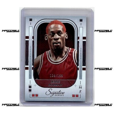 2025-26 Panini Signature Series - #99 Dennis Rodman /199