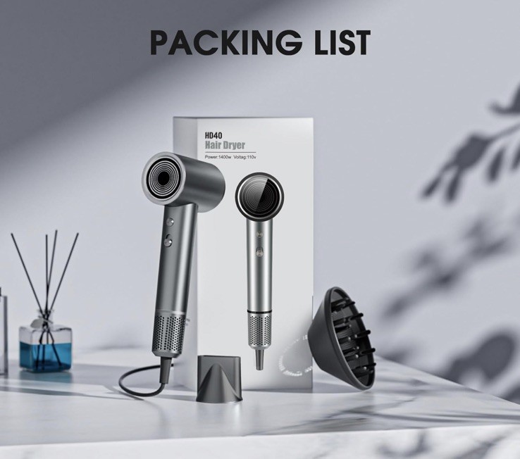 Diffuser Rusk Pro Speed Titanium Authentic Rusk Pro Speed Titanium