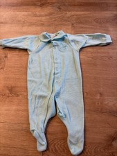 Vintage Carter's Terry Cloth Snap Front Footie Sleeper Unisex 3-6MO