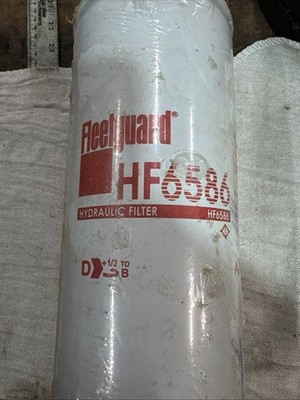 Fleetguard Hydraulic Spin-On Oil Filter HF6586 / NIB/NOS OD 1-3/4-12 Thread
