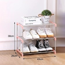 3/4 Shoe Rack Multi Layered And Space Saving Shoe Rack For Household Storage