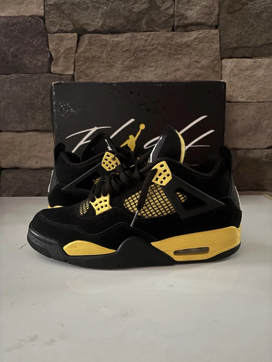 Preços baixos em Jordan 4 Retro Mid Thunder | eBay