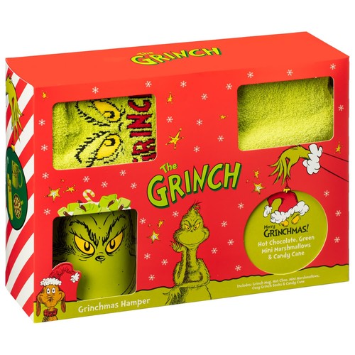 The Grinch Hot Chocolate Hamper Ideal Christmas Gift Hamper For Your Love One's - Picture 4 of 7