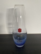 Kristall Vase Vintage Höhe 25 Cm Durchmesser 8 cm