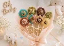 6 Luxury Handcrafted Baby Shower Lollipops | ...