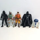 Star Wars Vintage Action Figure Lot Darth Vader Boba Fett R2-D2 Kenner Era 95-99