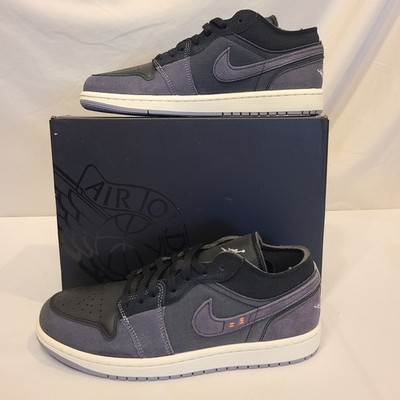 Nike Air Jordan 1 Low SE Craft  Inside Out  Black/Gray (DN1635-001) - Men US8.5
