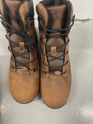 BRUNT The Kasparian Soft Toe Work Boots US 11 Brown Lace-Up