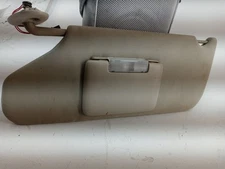2005-2010 JEEP GRAND CHEROKEE DRIVER LEFT SUN VISOR SUN SHADE TAN CLOTH OEM USED
