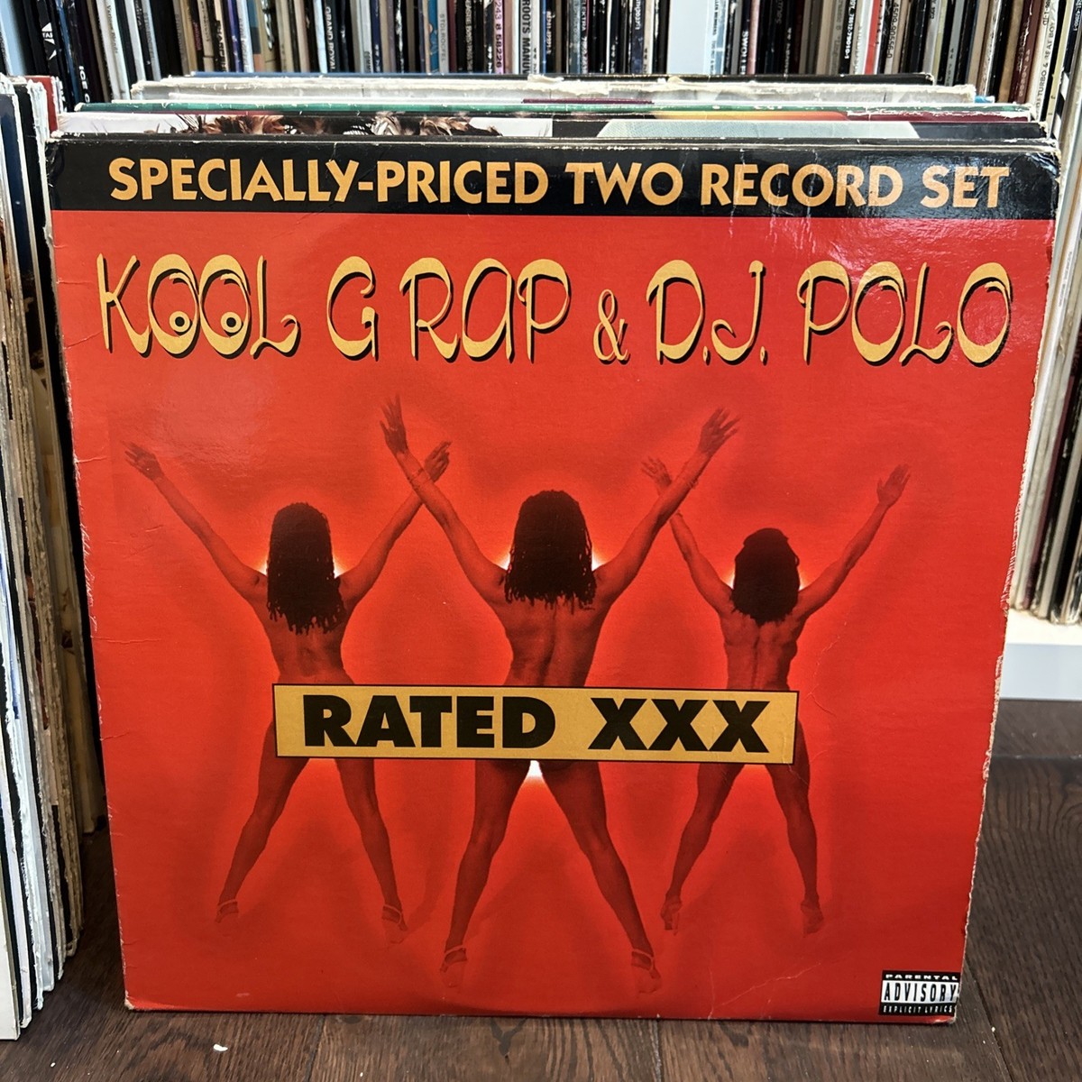 KOOL G RAP & DJ POLO RATED XXX COLD CHILLIN' CC5010 US VINYL