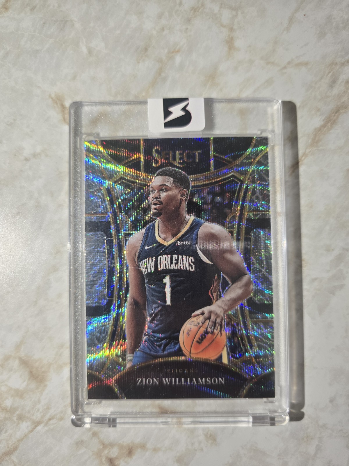 2023-24 Panini Select - Mezzanine Level Zion Williamson #365 Elephant Prizm