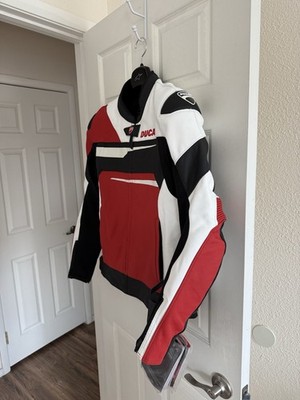 Ducati Speed EVO C1 Perforated Leather Racing Motorcycle Jacket
