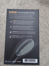 Stryd Foot Pod  Running Foot Pod / Power Meter Read Description