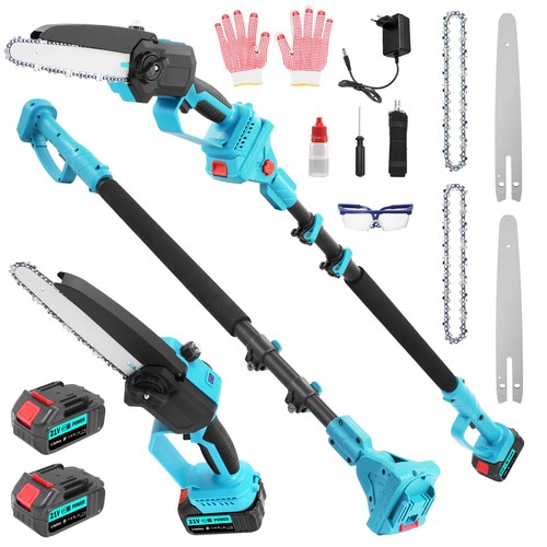 18V Für Makita 2IN1 Akku Kettensäge Teleskop Astsäge Hochentaster