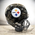 Steelers Autographed Legends Multi Player Signed Full Size Helmet Tristar COA
