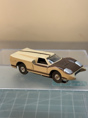 #ad #ad AURORA TJET SLOT CAR FORD J TESTED RUNS THUNDERJET BROWN T JET $59.40