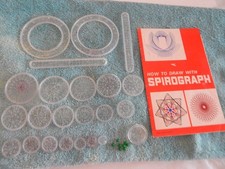 Vintage Kenner Spirograph Replacement Parts----22 Wheels With 8 Pins