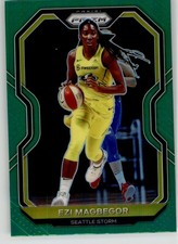 Ezi Magbegor 2021 Panini Prizm WNBA Prizms Green 4 Seattle Storm Rookie