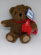 Vintage GTE Plush Teddy Bear Bailey With Tags 1999/2000
