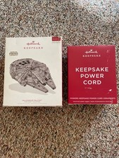 HALLMARK 2018 STAR WARS MILLENIUM FALCON STOR...