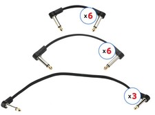 Gator Cableworks Composer Series Flat Patch Cables - 15 Piece Variety Pack