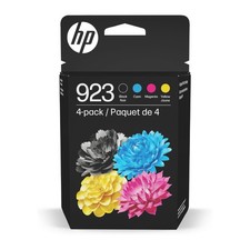 HP 923 Ink Cartridge 4-Pack CMYK OfficeJet